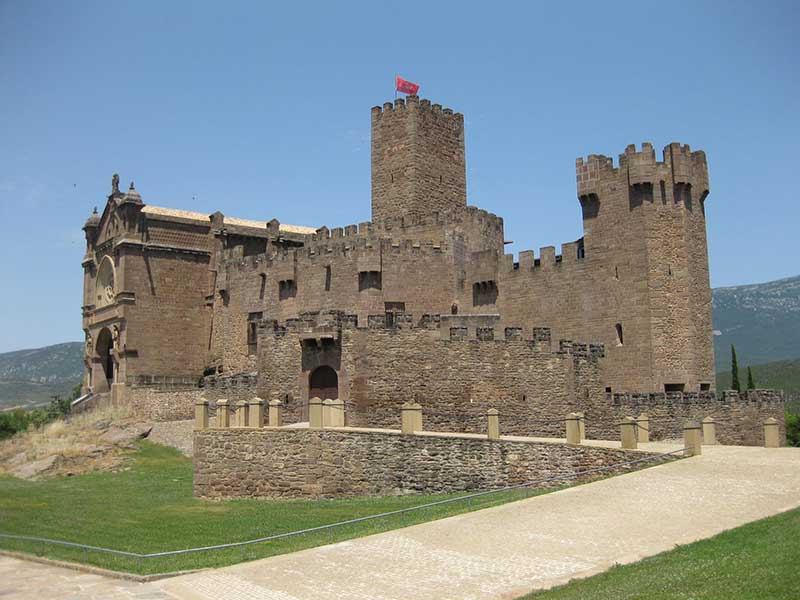 El Castillo de Javier en Navarra
